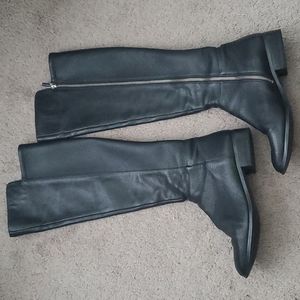 Michael Kors - Flat Leather Knee High Boots